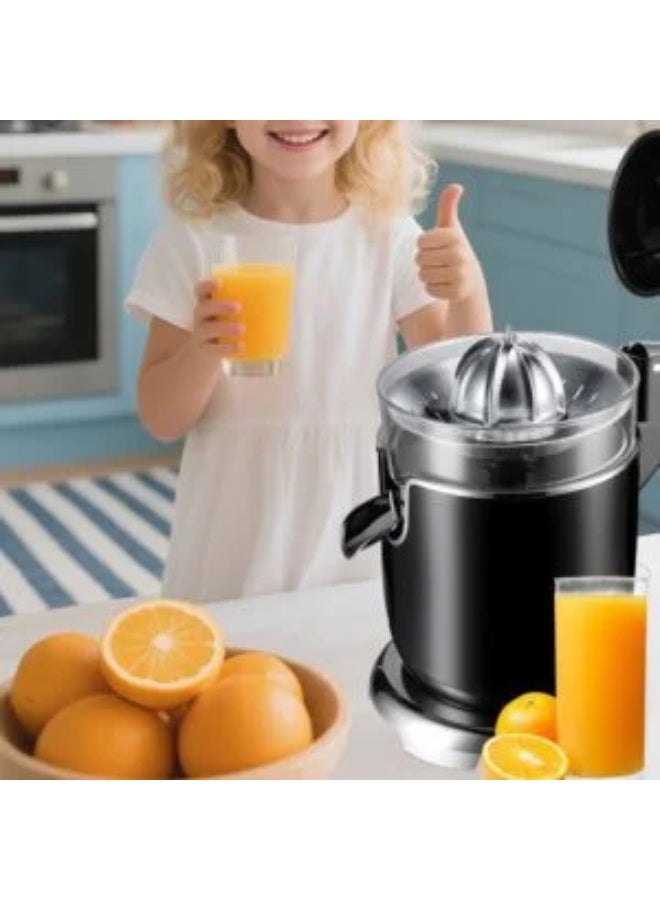 Sokany Stainless Steel Fruit Juice Extractor, 700 Watts, 2 Speeds, Large Feeding Tube, Model SK-01019 - Silver & Black - Image 2